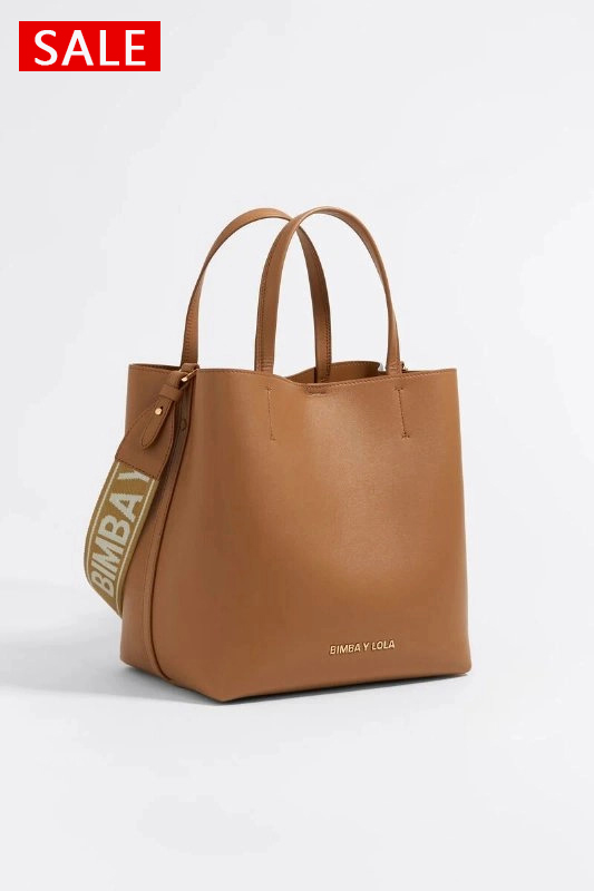 Bolso Chihuahua grande piel miel
